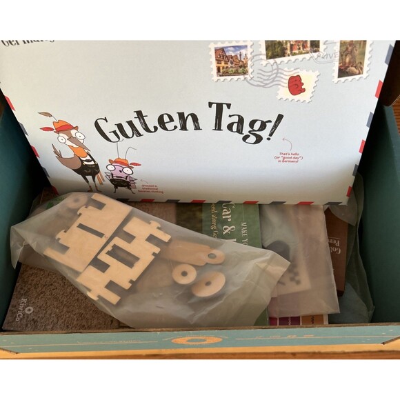 Kiwi Co World Atlas Crate GERMANY Geography & Culture 6-12 yrs Educational NEW - Picture 3 of 7